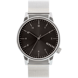 Komono Winston Royale Watch | Silver/Black KOM-W2357