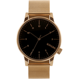 Komono Winston Royale Watch | Rose Gold Black KOM-W2354
