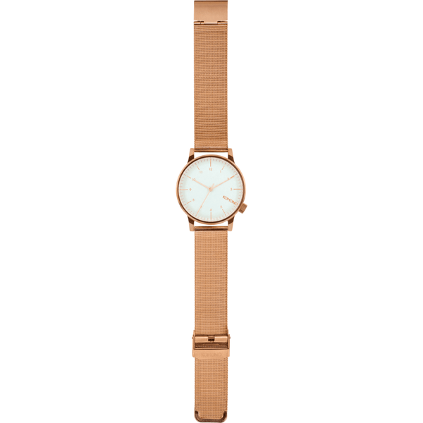 Komono Winston Royale Watch | Rose Gold/White KOM-W2356