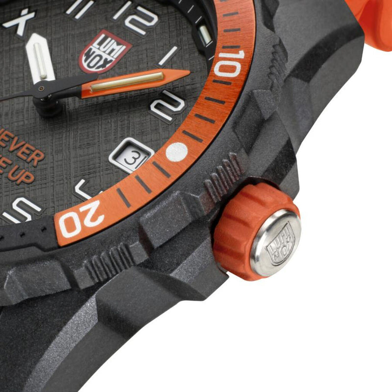 Luminox Limited Edition Bear Grylls 3729.NGU Watch | Black/Orange