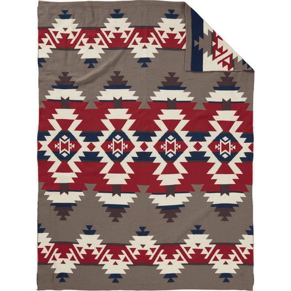 Pendleton Mountain Majesty Knit Throw Blanket | Fawn- XF230 53053