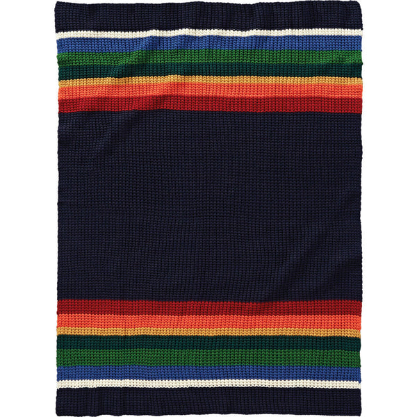 Pendleton Crater Lake Knit Throw Blanket | Navy- XF251 50738