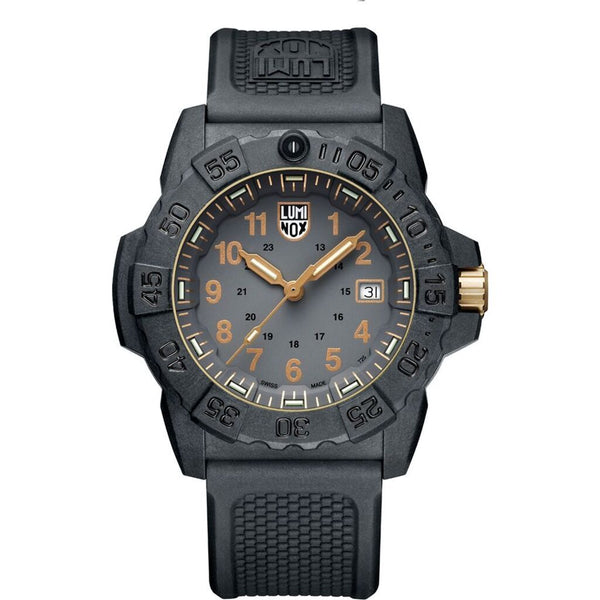 Luminox Navy Seal 3508.GOLD Military Dive Watch | Black/Gold