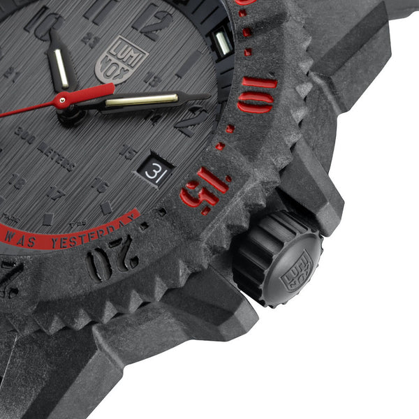 Luminox Master Carbon Seal 3801.EY Watch | The Only Easy Day Was Yesterday