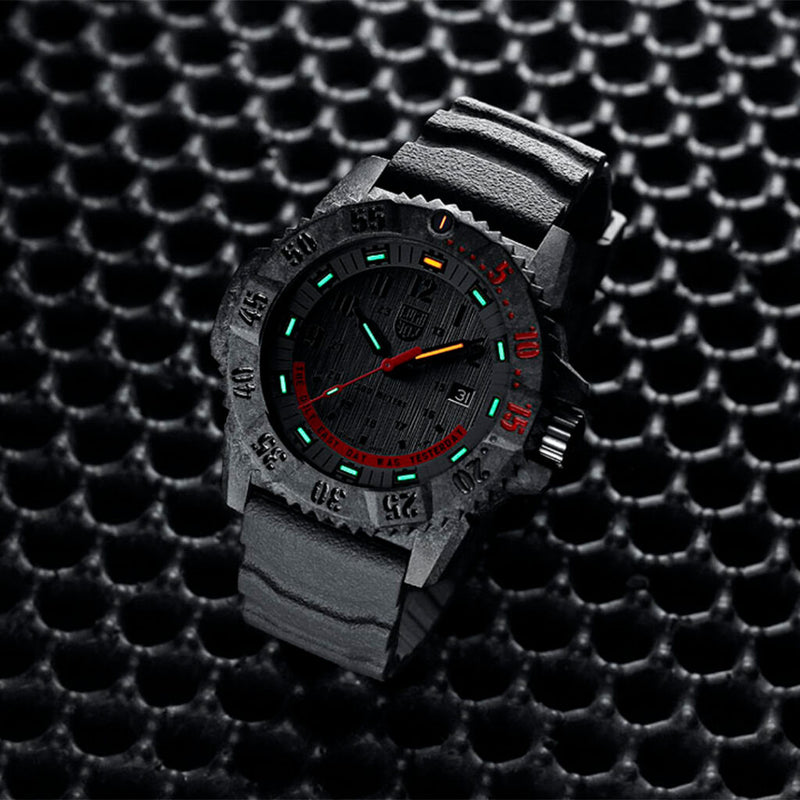 Luminox Master Carbon Seal 3801.EY The Only Easy Day Was Yesterday