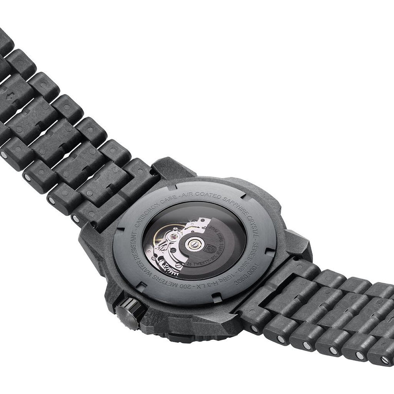 Luminox Master Carbon Seal Automatic Limited Edition Watch XS.3869 | Black/Orange