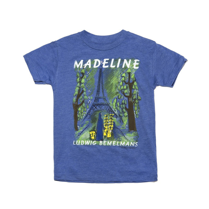 Out of Print Madeline Kid's T-Shirt | Blue Y-1028