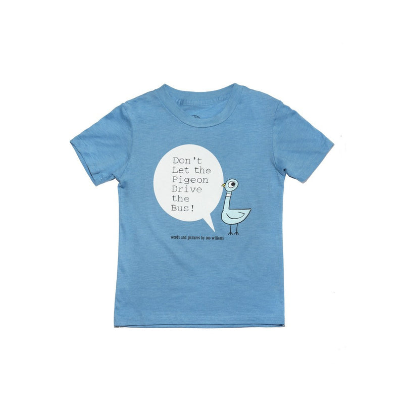 Out of Print DonÕt Let the Pigeon Kid's T-Shirt | Blue Size 4 Y-1030