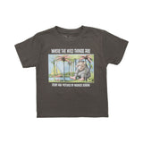 Out of Print Where the Wild Things Are Kid's T-Shirt | Gray 2 YR Y-2025