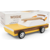 Candylab Woodie Wood Wagon | Yellow/Veneer Wood