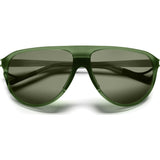 District Vision Yukari Green Sunglasses | District Sky G15