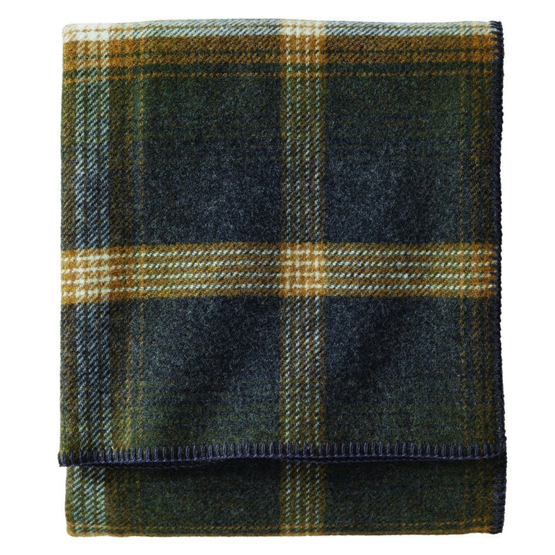 Pendleton Eco-Wise Wool Queen Bed Blanket | Oxford Plaid ZA174-53071 