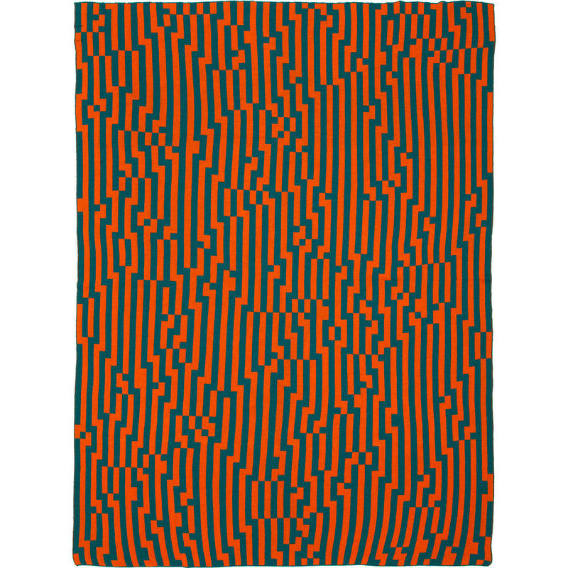 Zuzunaga Zoom In 1 Throw Blanket | MerIno Wool