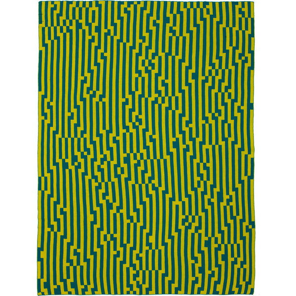 Zuzunaga Zoom In 2 Throw Blanket | MerIno Wool