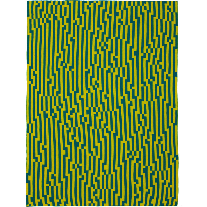 Zuzunaga Zoom In 2 Throw Blanket | MerIno Wool