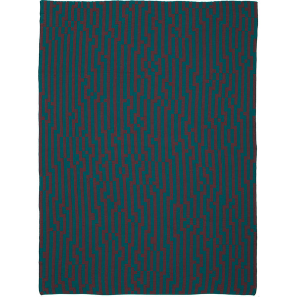 Zuzunaga Zoom In 3 Throw Blanket | MerIno Wool