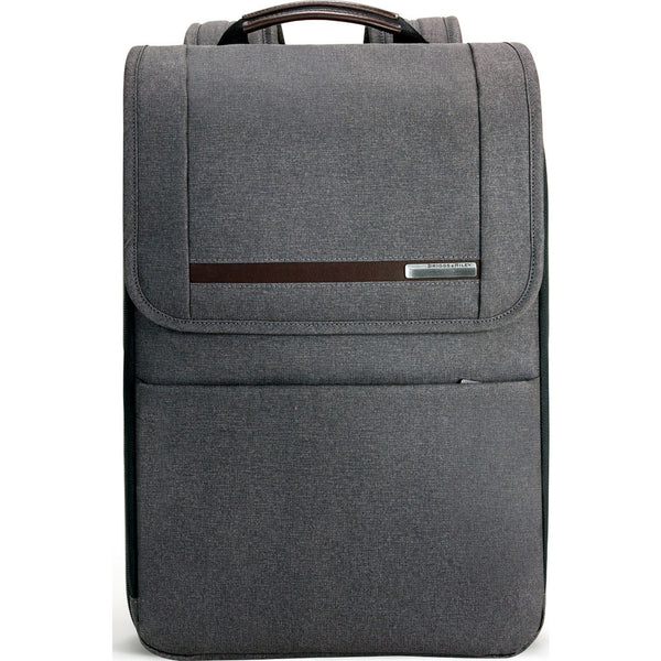 Briggs & Riley Flapover Expandable Backpack | Grey