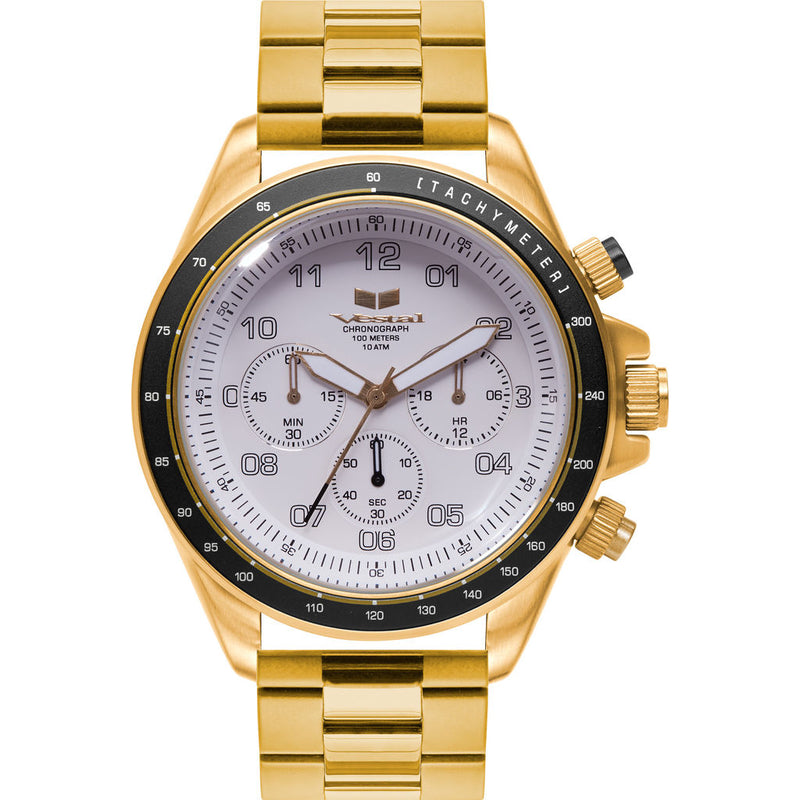 Vestal ZR-2 3-Link Watch | Gold/White