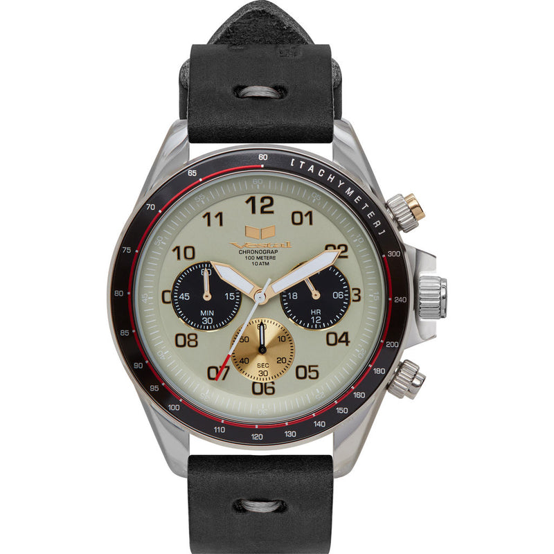 Vestal ZR-2 Makers Watch | Black-Grey/Silver/Marine-Gold