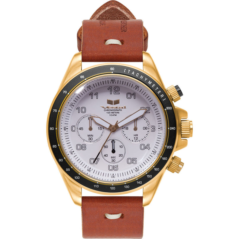 Vestal ZR-2 Makers Watch | Persimmon-Grey/Gold/White