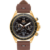 Vestal ZR-2 Makers Watch | Chocolate/Gold/Black