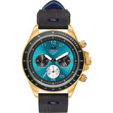 Vestal ZR-2 Makers Watch | Black-Blue/Gold/Teal
