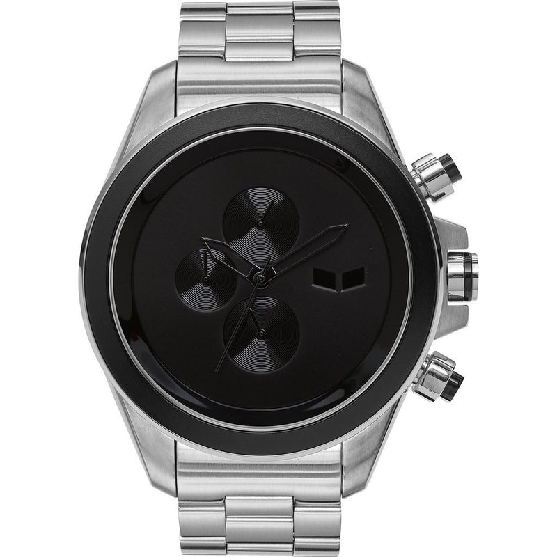 Vestal Zr-3 Minimalist Watch | Brushed Silver/Silver/Black ZR3024