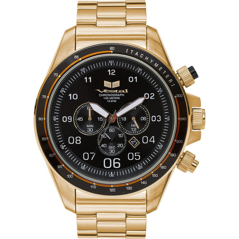 Vestal Zr-3 Watch | Gold/Black ZR3033