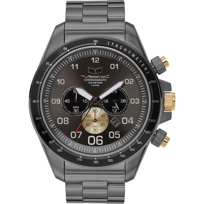 Vestal Zr-3 Watch | Gun/Gold ZR3035