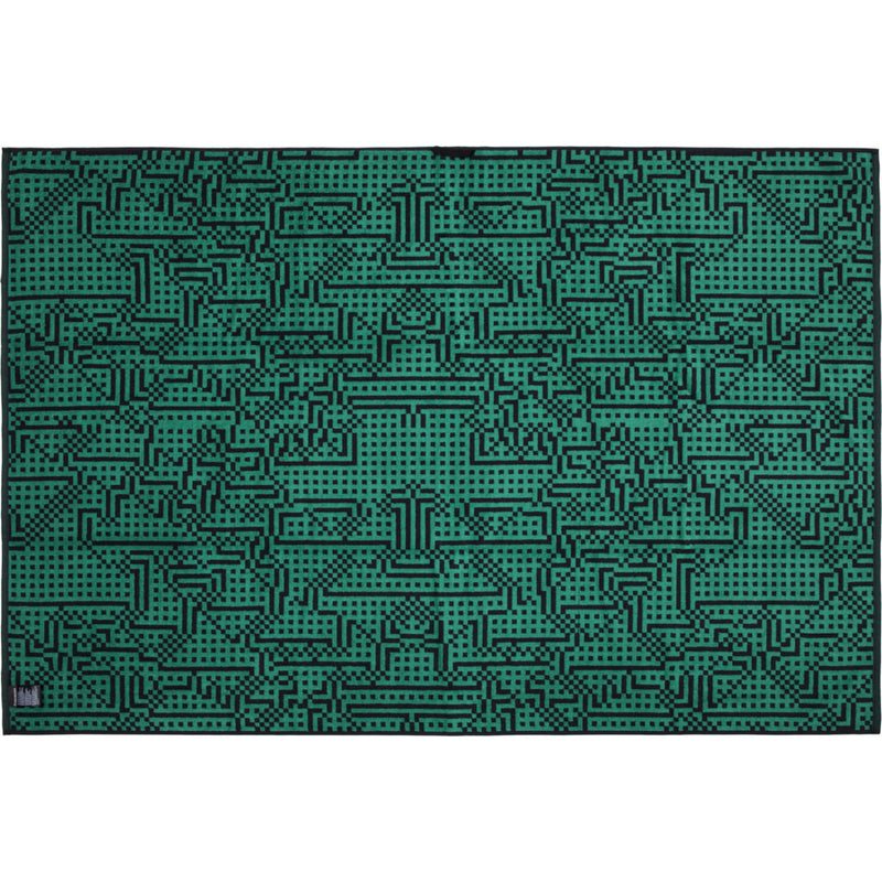 Zuzunaga Route Bath Towel 100 x 150 cm | Green