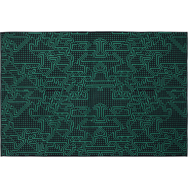 Zuzunaga Route Bath Towel 100 x 150 cm | Green