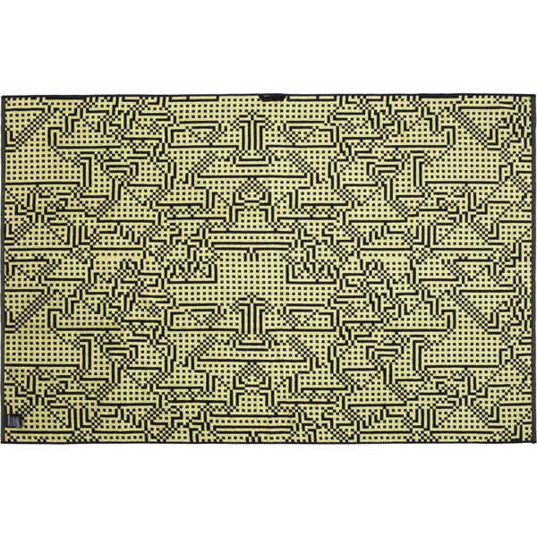 Zuzunaga Route Bath Towel 100 x 150 cm | Yellow