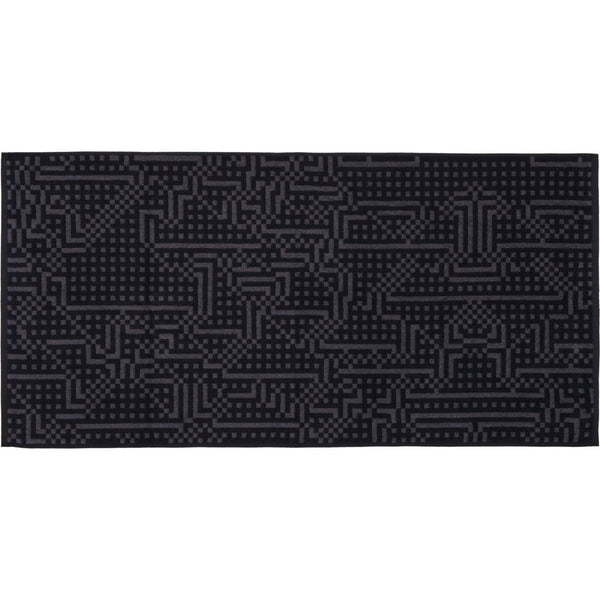 Zuzunaga Route Bath Towel 50 x 100 cm | Dark Grey