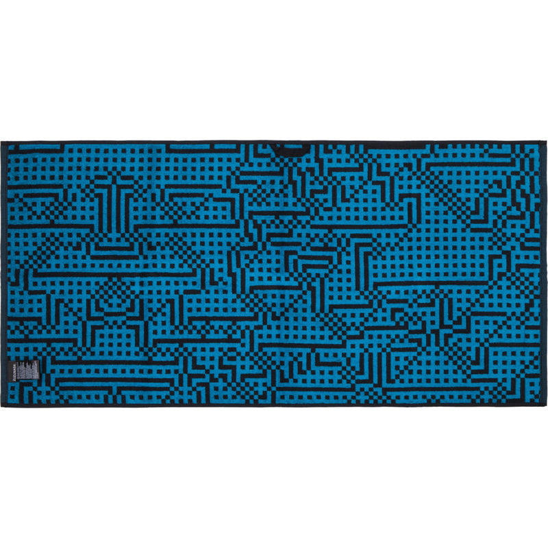Zuzunaga Route Bath Towel 50 x 100 cm | Electric Blue