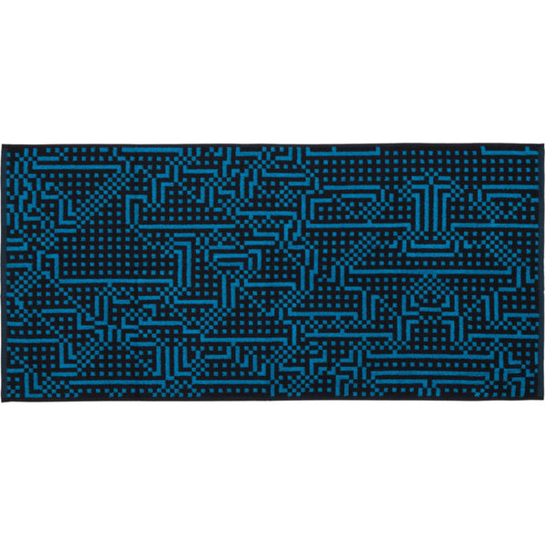 Zuzunaga Route Bath Towel 50 x 100 cm | Electric Blue