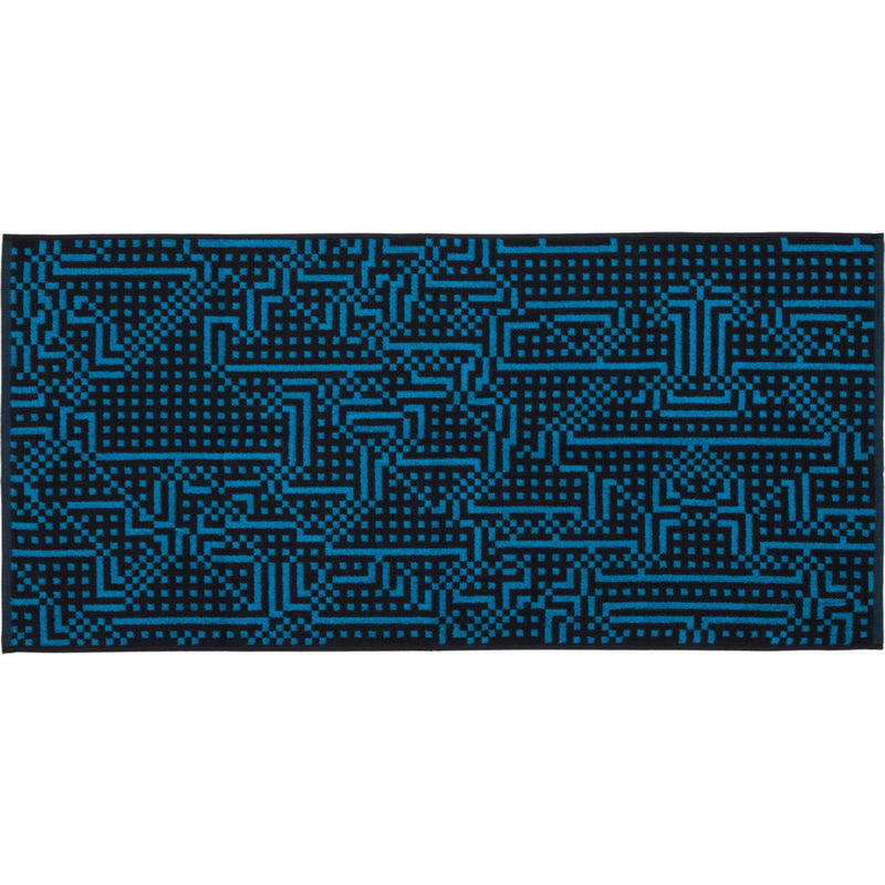 Zuzunaga Route Bath Towel 50 x 100 cm | Electric Blue
