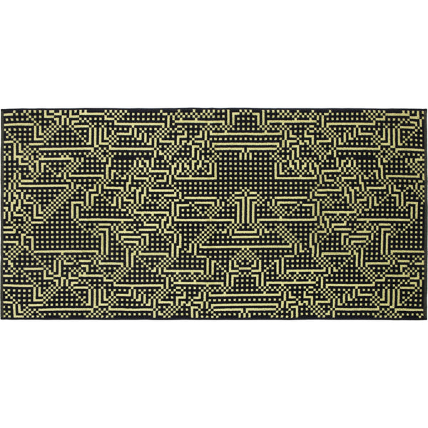 Zuzunaga Route Bath Towel 50 x 100 cm | Yellow
