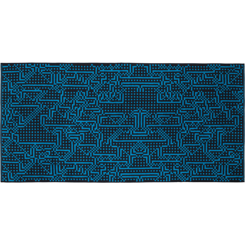 Zuzunaga Route Bath Towel 70 x 140 cm | Electric Blue