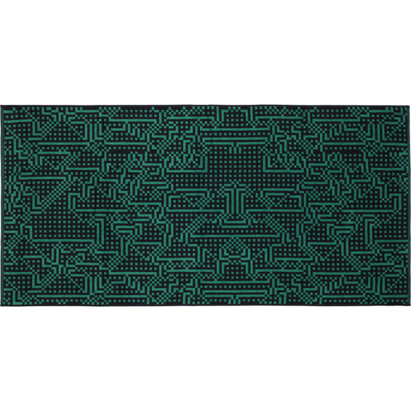 Zuzunaga Route Bath Towel 70 x 140 cm | Green