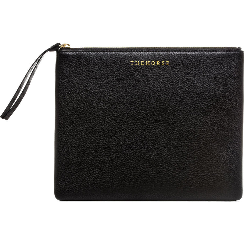 The Horse The Zip Clutch | Black  LP2