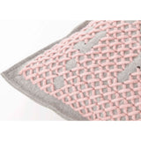 Gan Canevas Abstract Pillow | Light Pink/Light Gray 02CN21471CL80
