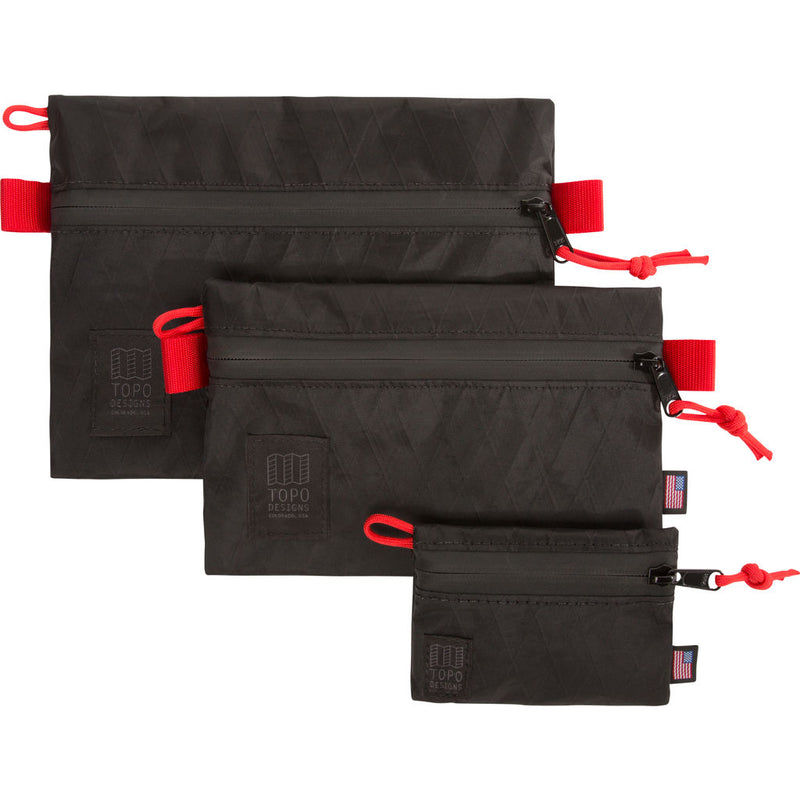 Topo Designs Accessory Bags | X-Pac Black