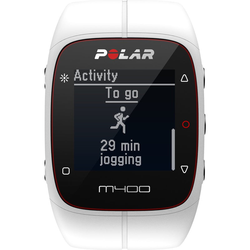 Polar M400 GPS Activity Tracker Watch | White