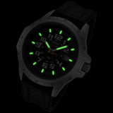 Armourlite ColorBurst Shatterproof Men's Watch Silver-White | Leather AL205