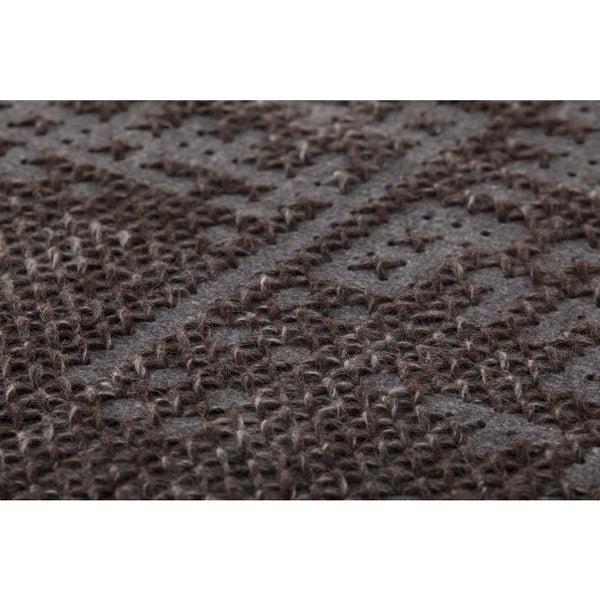 Gan Canevas Abstract Rug | Charcoal/Dark Gray 02CN21302CL91