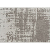 Gan Canevas Abstract Rug | Silver/Light Gray 02CN21302CL90