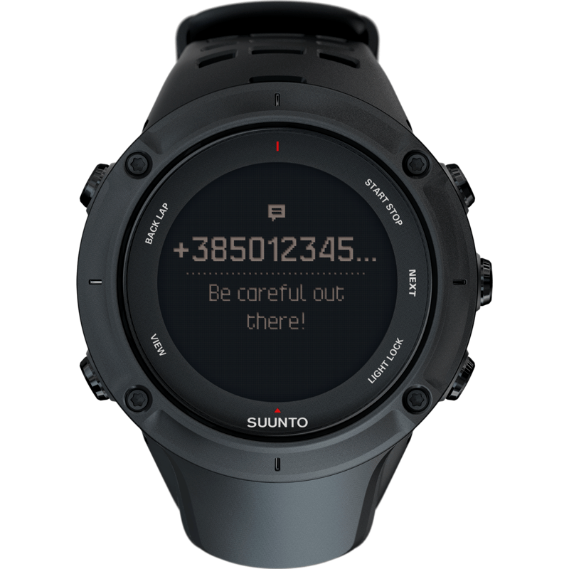 Suunto Ambit3 Peak GPS Watch | Black SS020677000