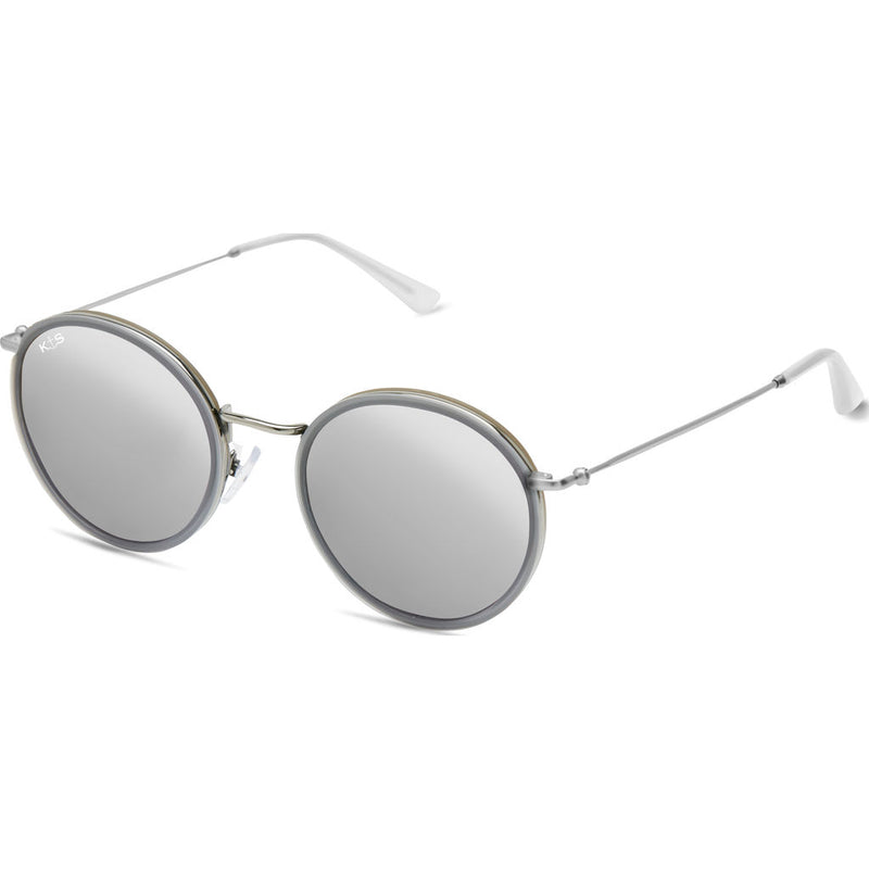 Kapten & Son Amsterdam All Grey Mirrored Sunglasses | Grey