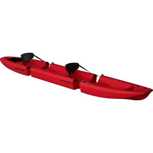 Point 65 Apollo Modular Tandem Kayak | Red