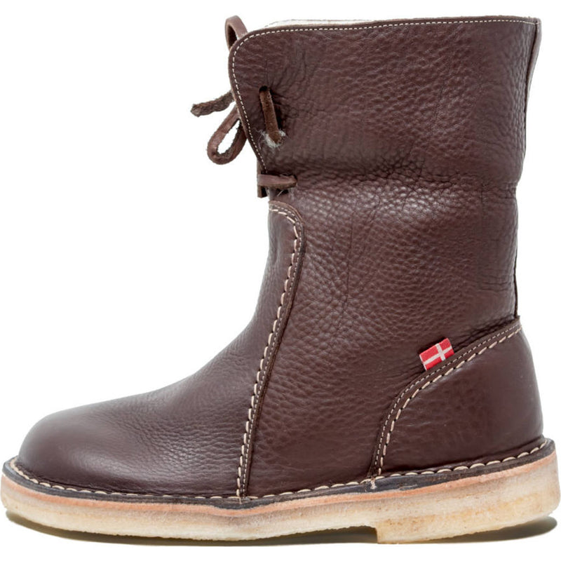 Duckfeet Arhus Wool/Leather Boots in Brown
